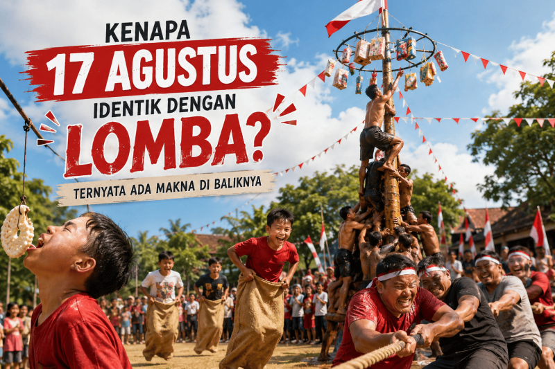 Mengapa 17 Agustus Identik dengan Lomba? Ternyata Ada Makna di Baliknya