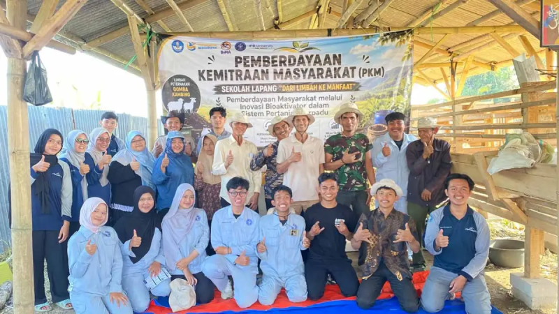 Limbah Domba Jadi Manfaat, PKM IPB Kenalkan Budidaya Ikan, Moina, dan Cacing ANC di Sukabumi